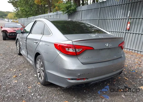 2017 Hyundai Sonata Sport z USA, uszkodzony, nr VIN 5NPE34AF7HH452677